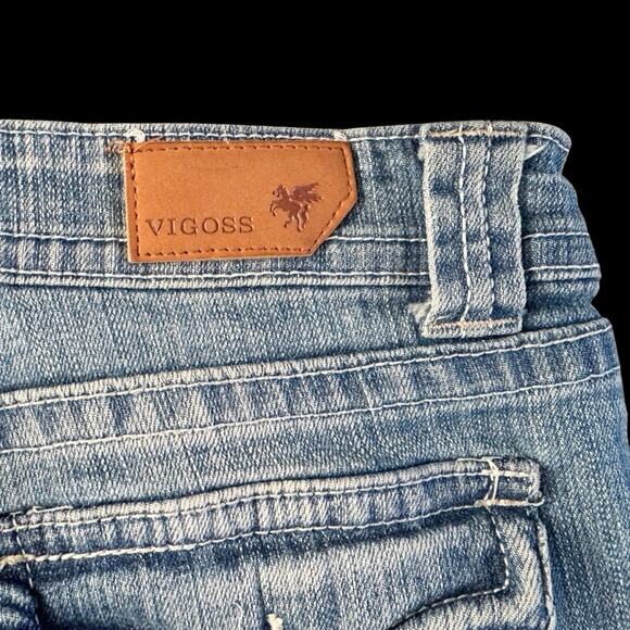 Vigoss New York Boot Jeans Juniors size 9 Bootcut Retro Cabincore Y2K Style - Picture 13 of 13